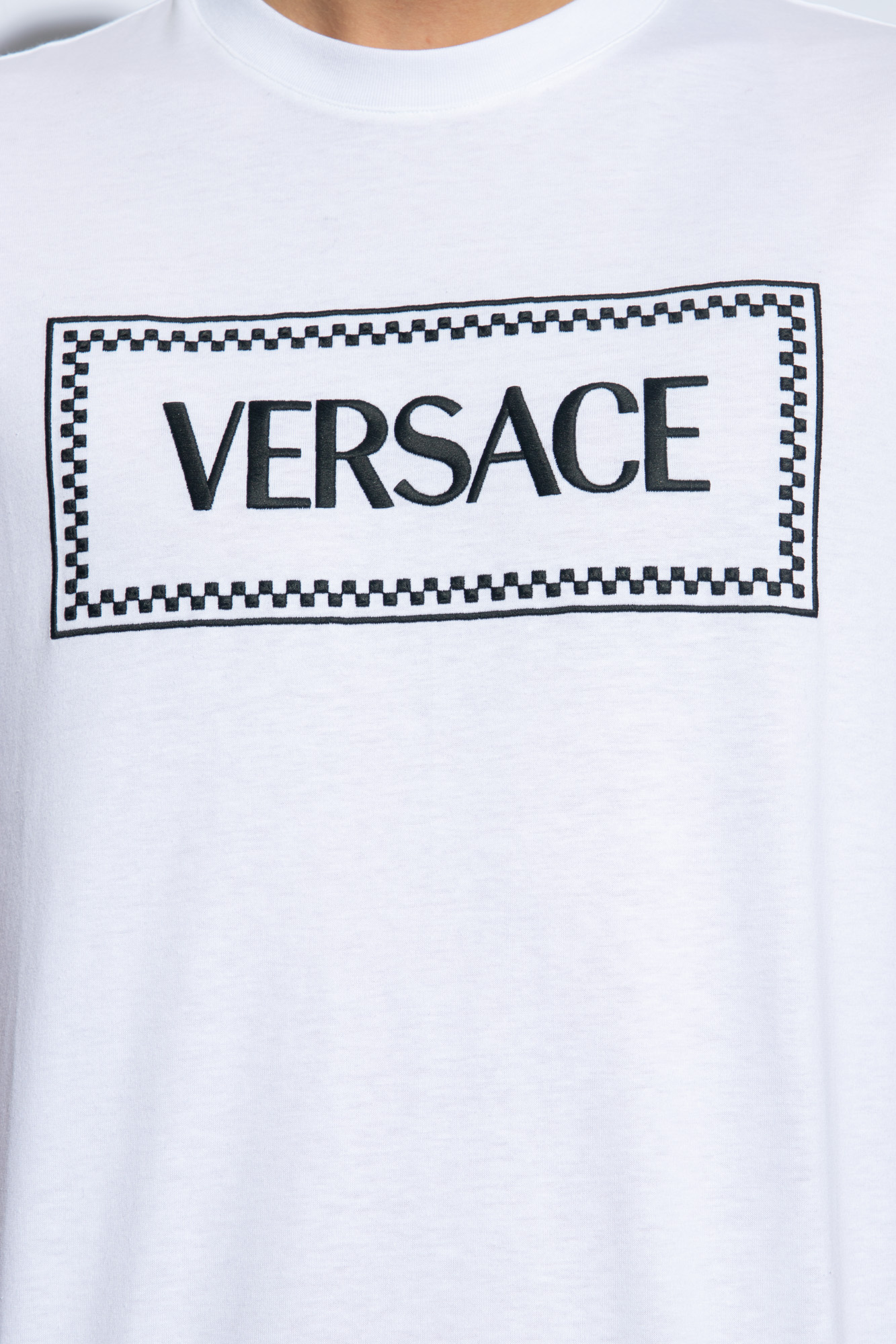 shirt Versace - industry plant t shirt - White Printed T